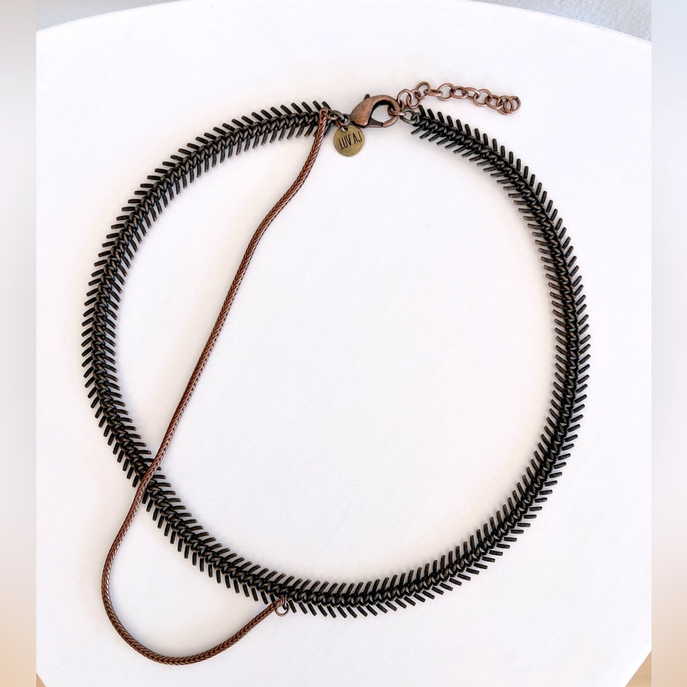 Luv Aj Headpiece (Bronze and Rose Gold)